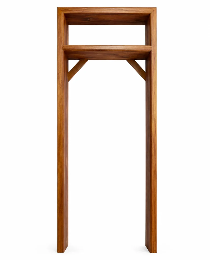 Door Frame with Transom (Other hardwood species / Not Mahogany 2.7m)