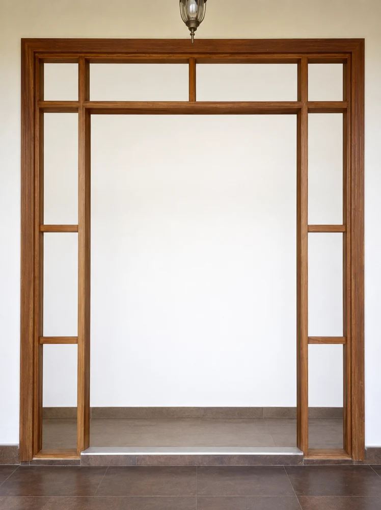 Door Frame with Side Light ( Other Hardwood species / not Mahogany 2.4m )