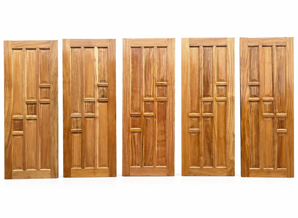 Paneled Shutter ( Mahogany 830x2100x45)