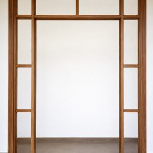 Door Frame with Side Light ( Other Hardwood species / not Mahogany 2.4m )